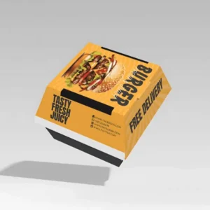 Custom Printed Burger boxes Wholesale