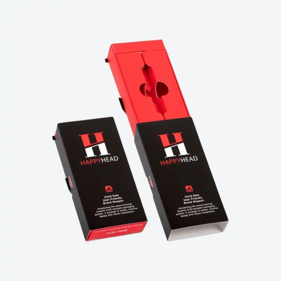 custom printed CBD Child Resistant Packaging