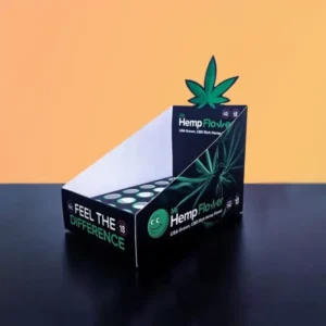 Eco-friendly CBD display packaging design