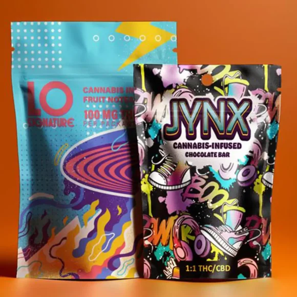 Custom Printed Cannabis Mylar Bags