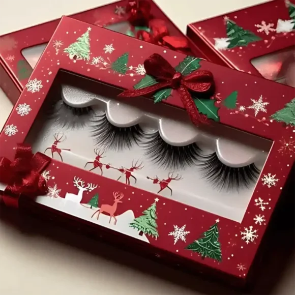 custom Printed Eye Lashes Boxes wholesale