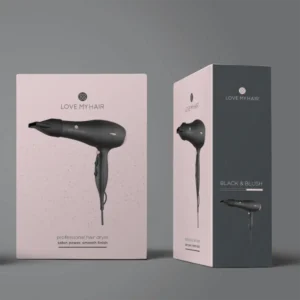 Custom Printed Hair Dryer Boxes Packaging Wholesale