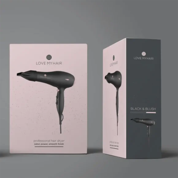 Custom Printed Hair Dryer Boxes Packaging Wholesale