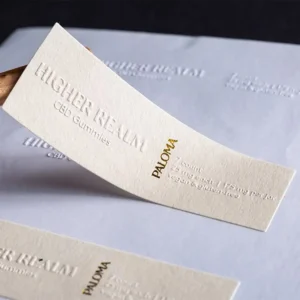 Custom Printed Luxury Textured Sticker Wholesale