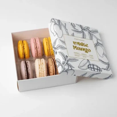 Custom Luxury Printed Macaroon Box Wholesale