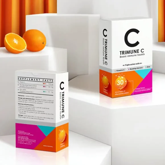 Custom Luxury Printed Supplement Packaging Wholesale