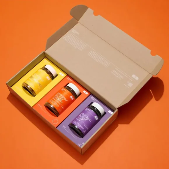 Custom Luxury Printed Supplement Packaging Wholesale