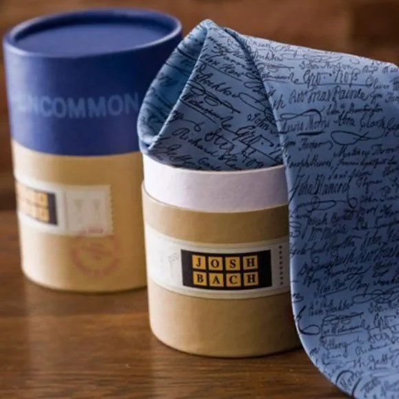 Custom Luxury Printed Tie Packaging Wholesale