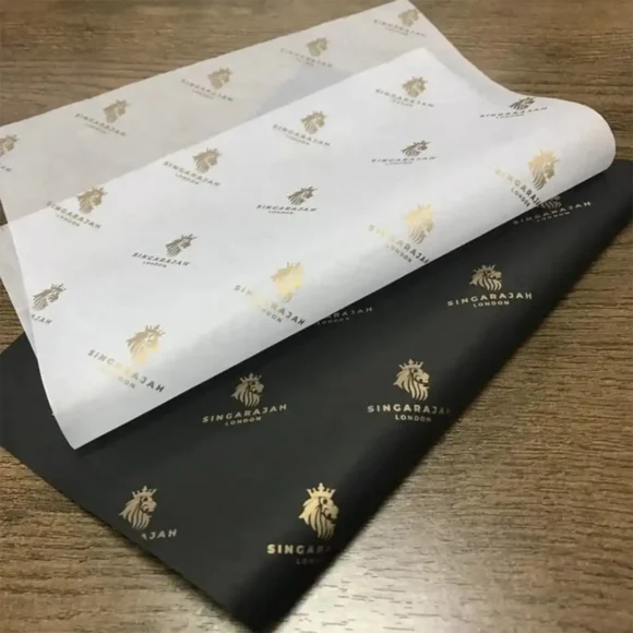 custom luxury printed tissue paper wraps wholesale
