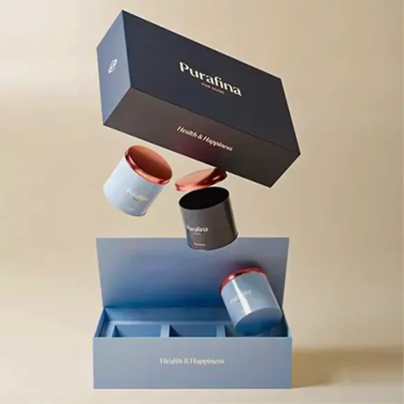 Eco-friendly luxury candle packaging for premium brands