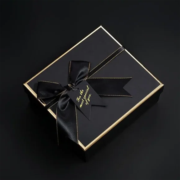 Custom luxury Matte Black Rigid Boxes wholesale