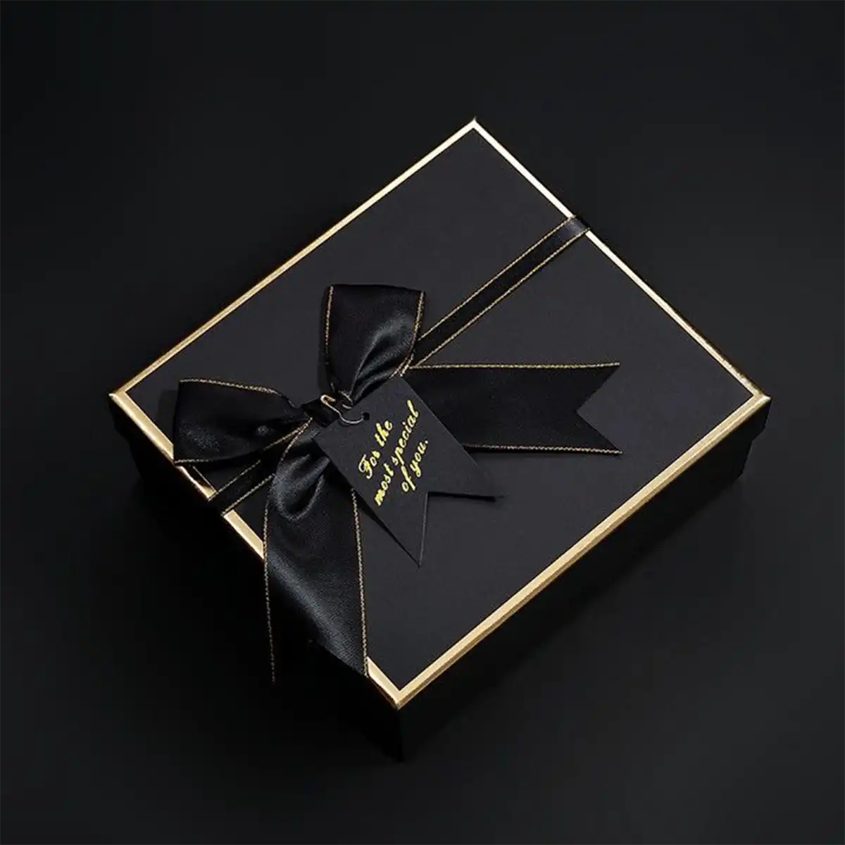 Custom luxury Matte Black Rigid Boxes wholesale