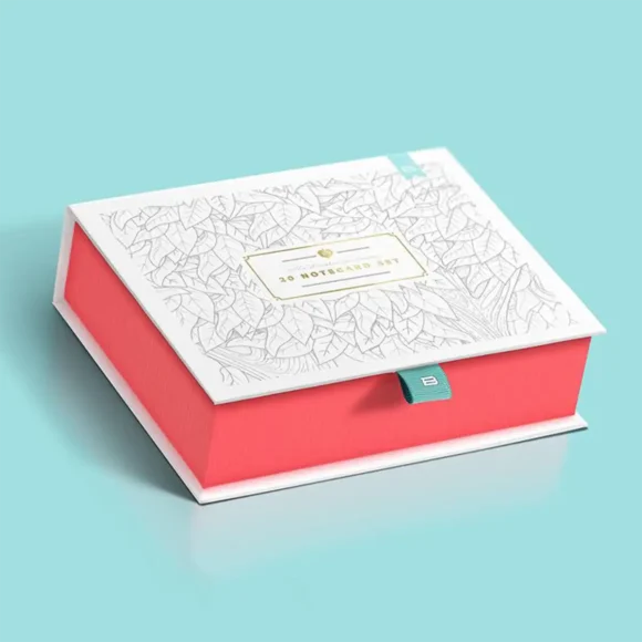 Custom luxury White Rigid Boxes wholesale