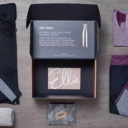 Custom Printed Activewear Packaging Boxes with logo Wholesale