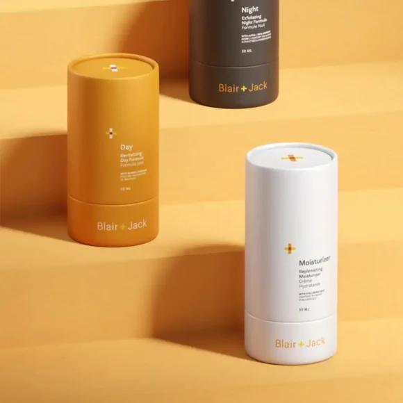 Custom luxury printed Cardboard Tube Packaging with logo wholesale