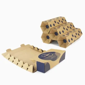 Custom luxury printed Corrugated Roller Boxes with logo wholesale