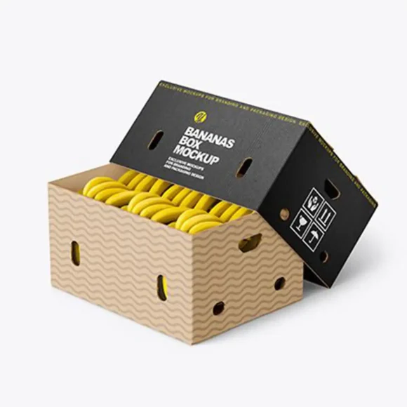 Custom luxury printed Corrugated Shipping Boxes with logo wholesale