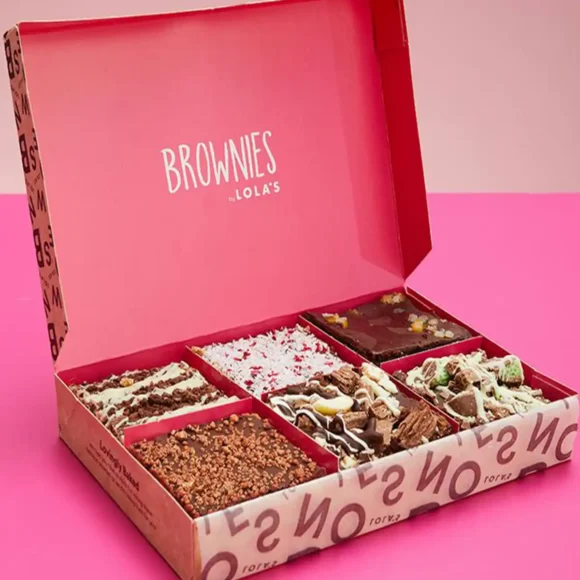 custom printed brownie boxes packaging wholesale