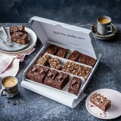 custom printed brownie boxes packaging wholesale