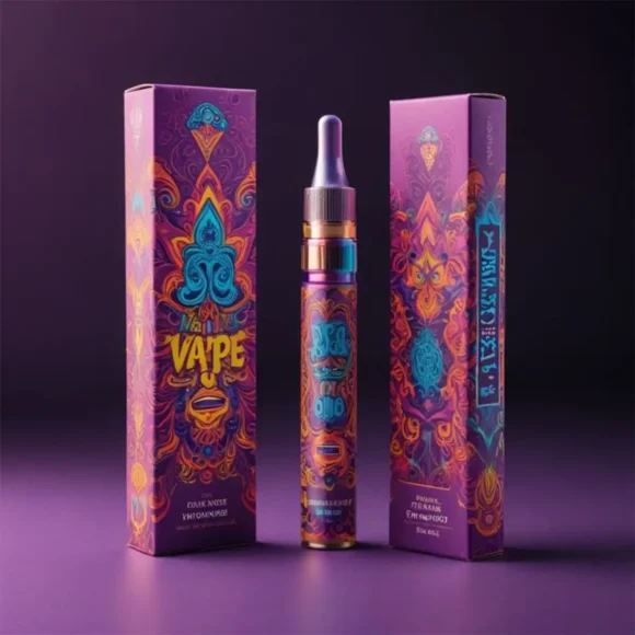 custom printed dank vape packaging boxes with logo wholesale