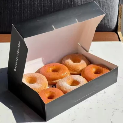 custom luxury printed Donut Boxes Packaging wholesale