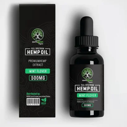 custom printed CBD Tincture boxes with logo wholesale