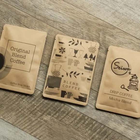 Custom Printed Kraft Stand-Up Pouches with logo Wholesale