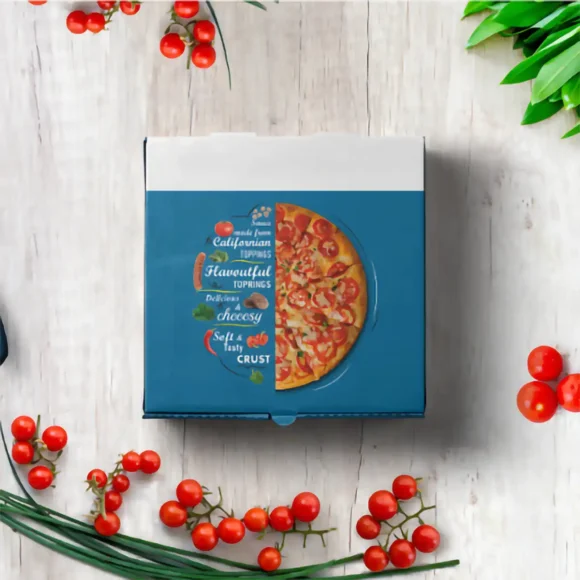 Custom luxury printed Pizza Box with logo wholesale