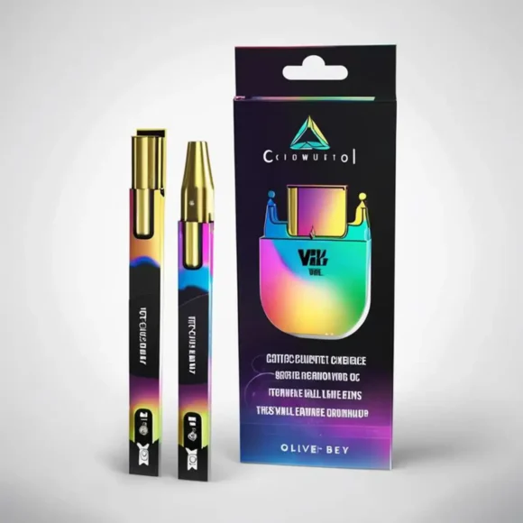Custom luxury printed Vape Cartridge Packaging with logo wholesale