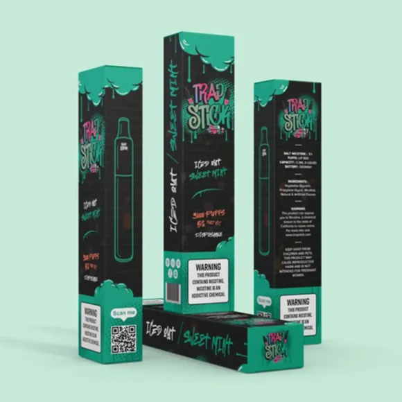 Custom luxury printed Vape Pen Packaging with logo wholesale